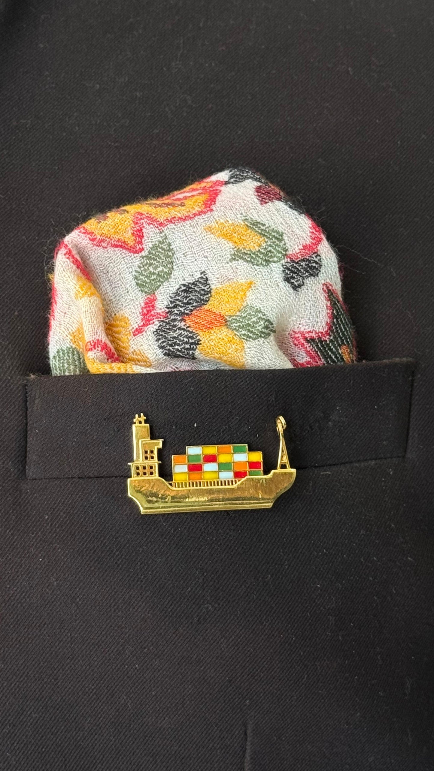 Cargo Voyage Brooch