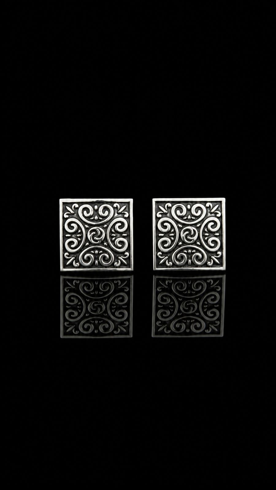 Vintage Regal Scroll Cufflinks