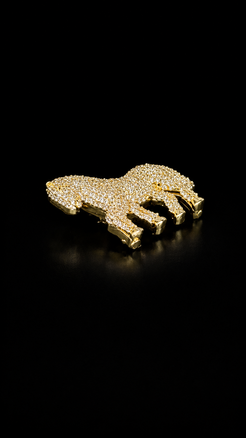 Royal Stallion Brooch