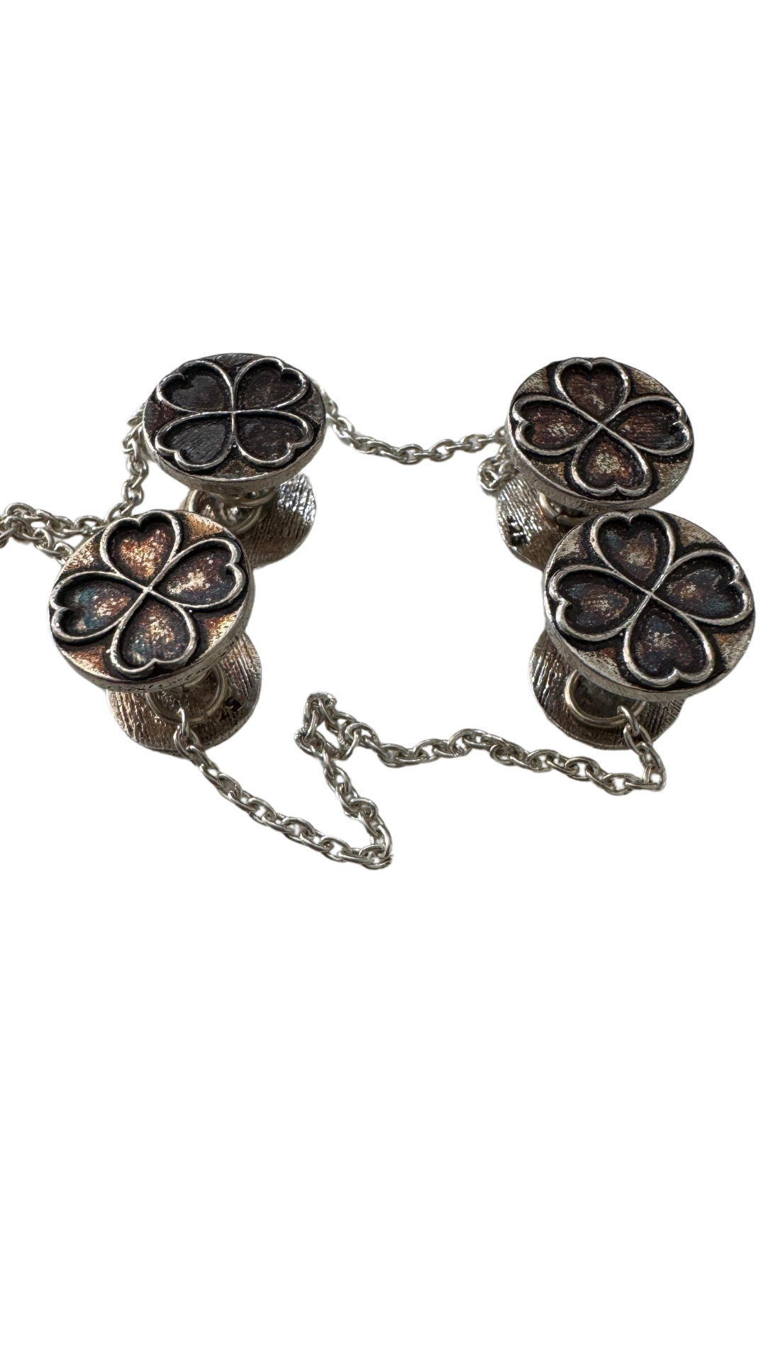 Silver Kurta Buttons