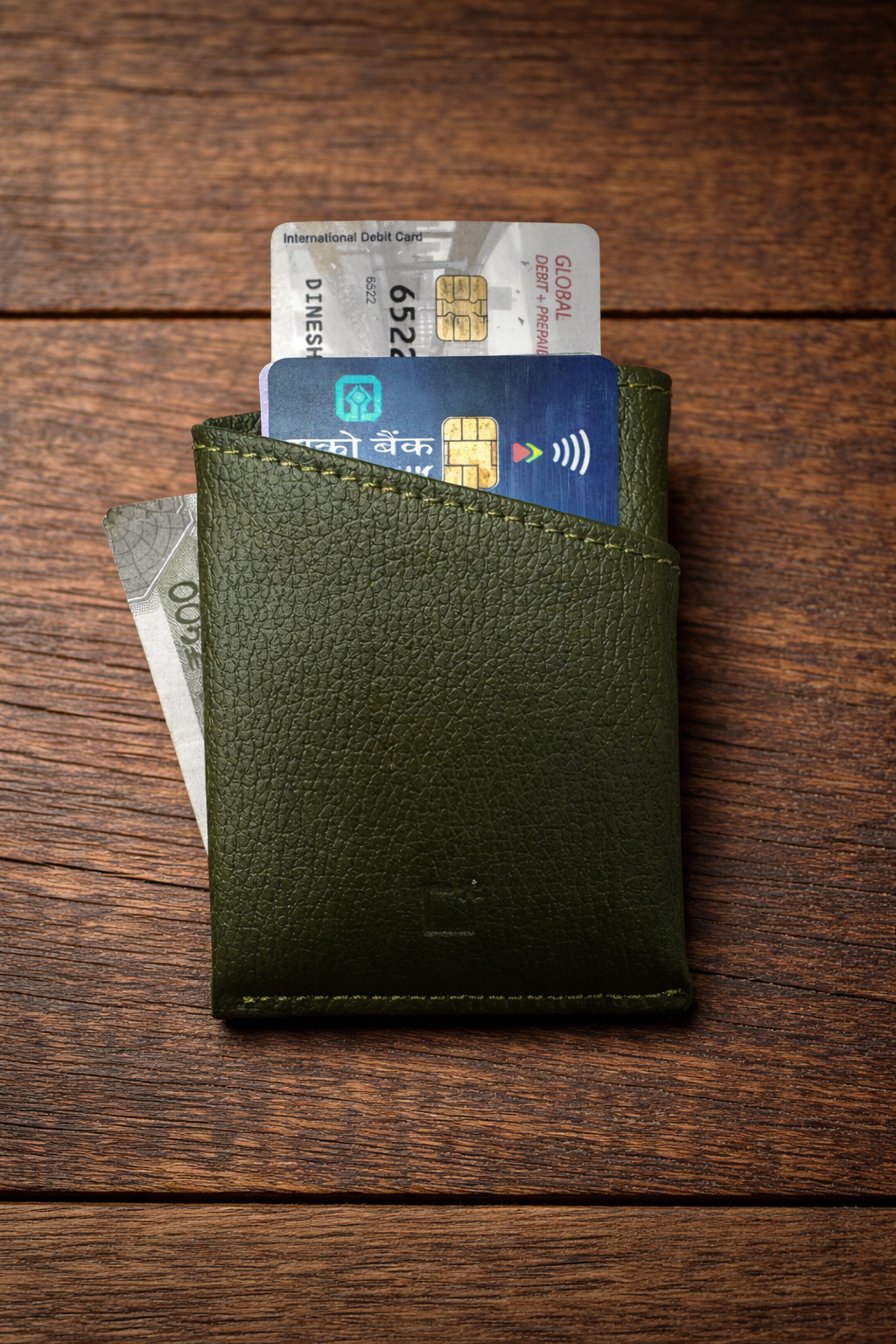 Minimalist Vegan Leather Wallet