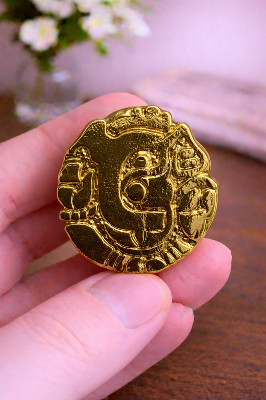 Rajmudra Ganesha Bandgala Button