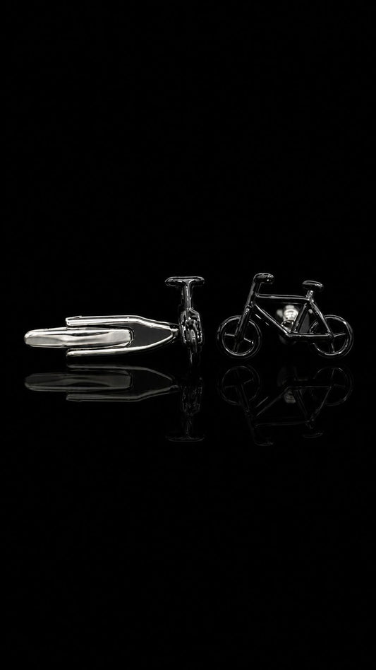 Pedal Prestige Bicycle Cufflinks