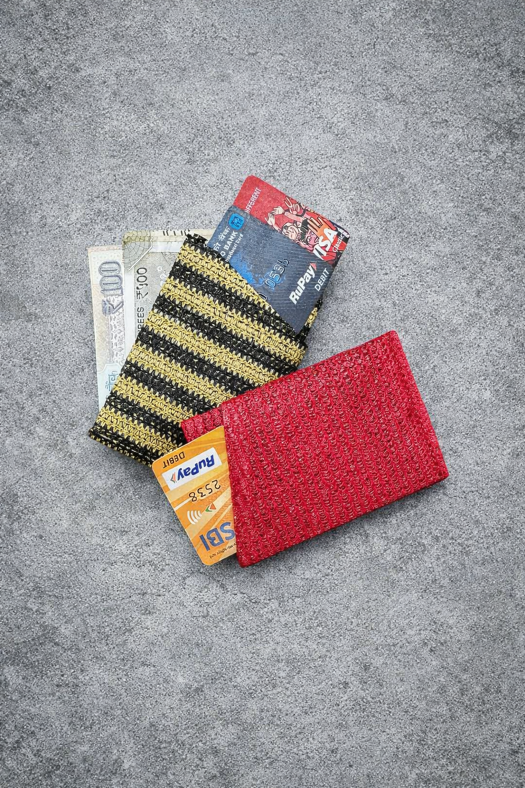 Minimalist Upcycled Plastic Wallets