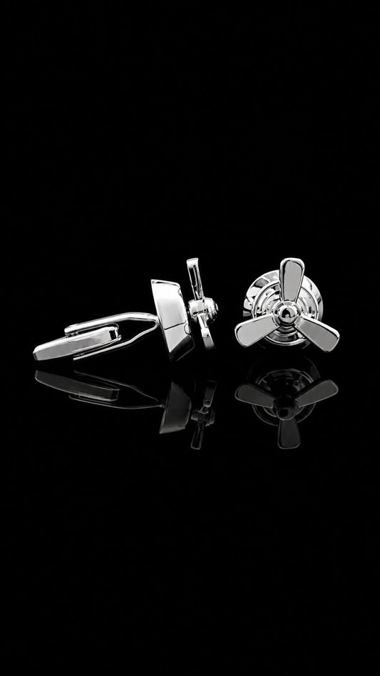 Aviation Propeller Cufflinks