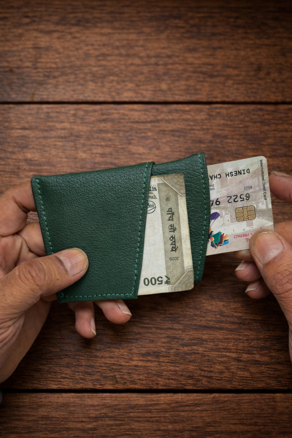 Minimalist Vegan Leather Wallet