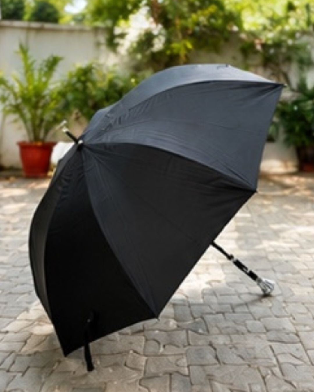 Regal Lion Handle Walking Stick Umbrella