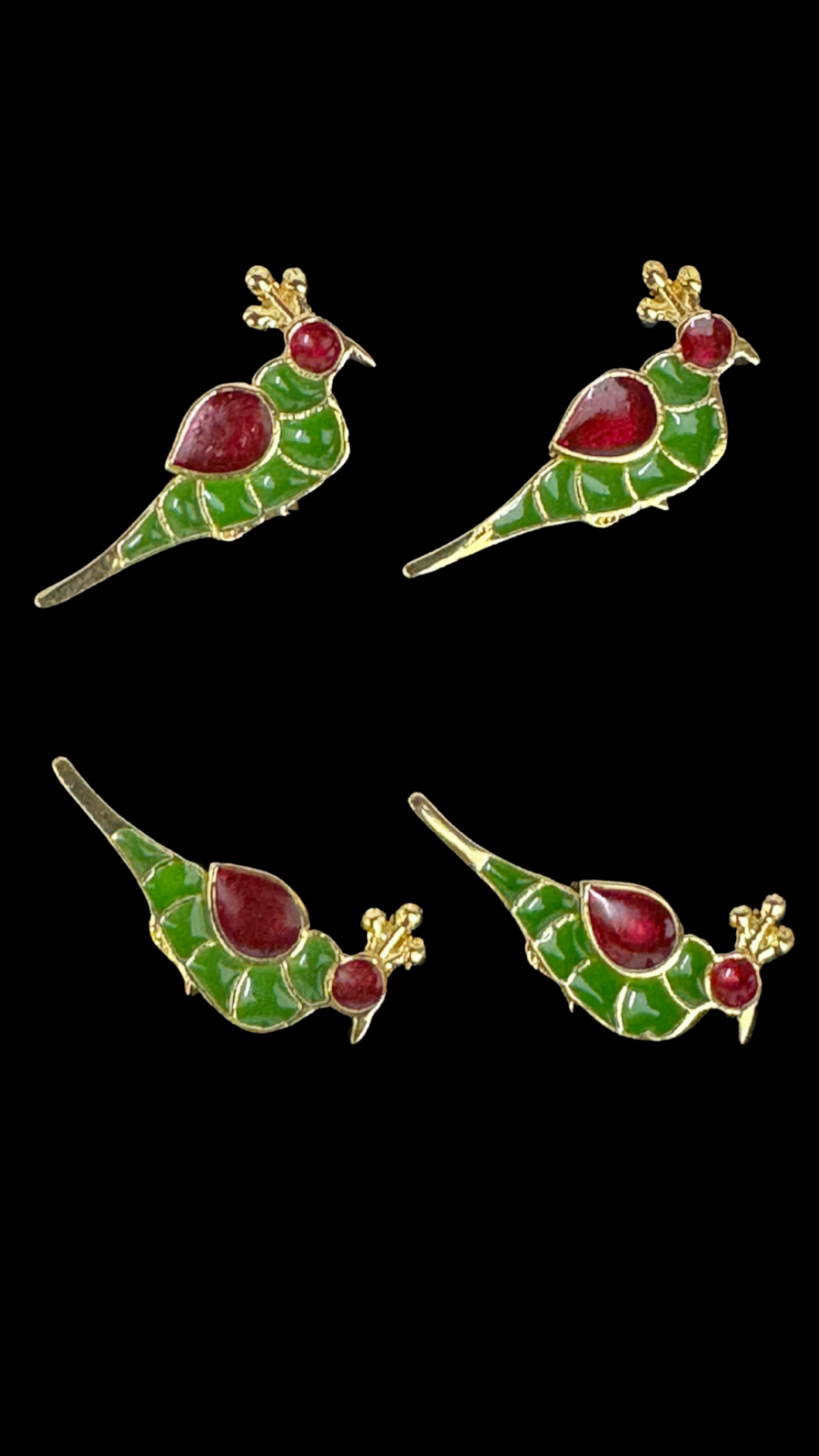 Royal Parrot Kurta Button