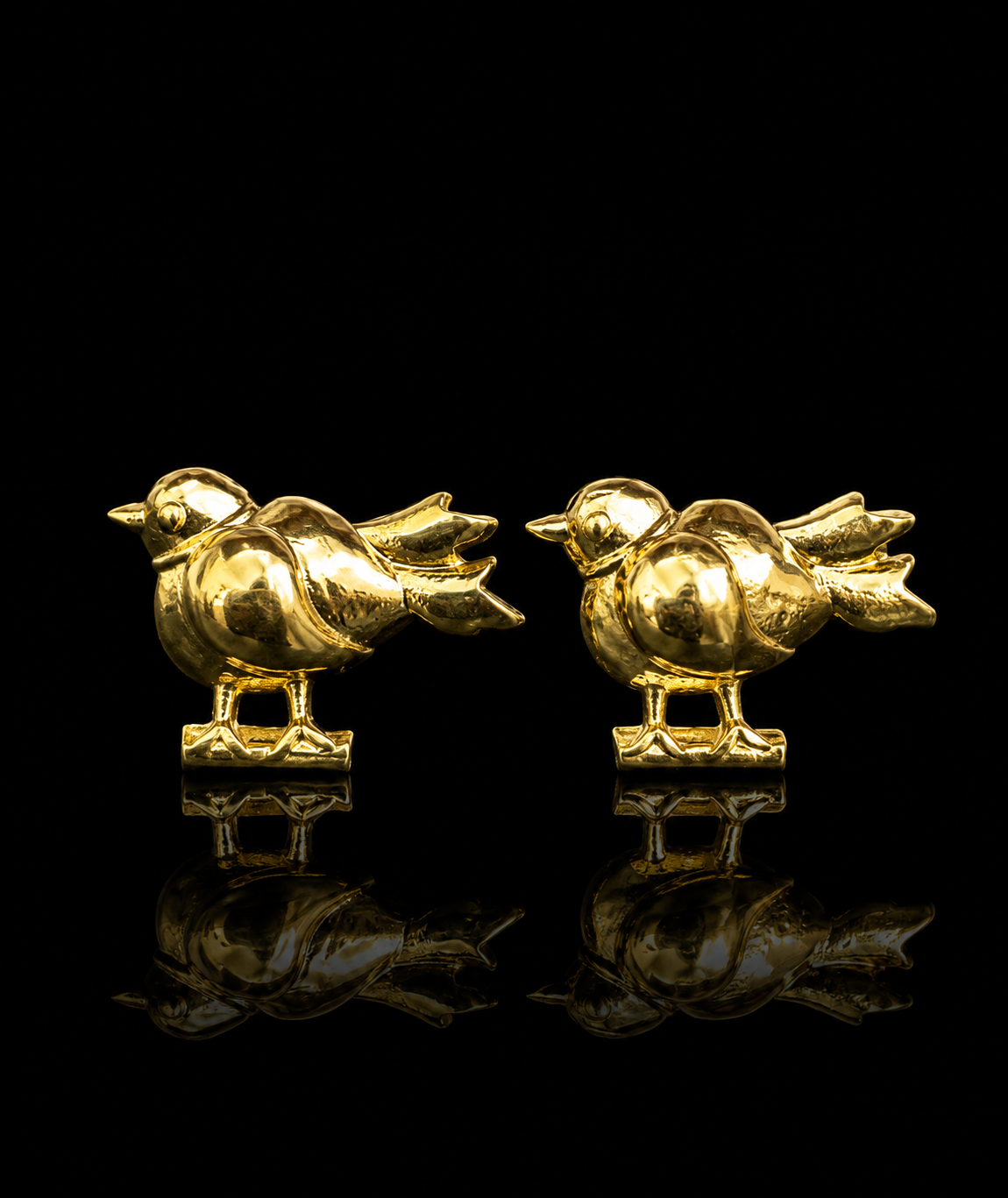 Golden Bird Cufflinks