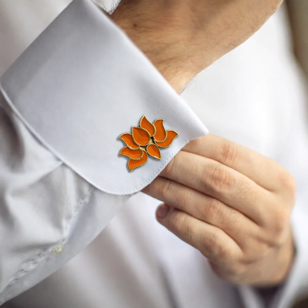 Lotus Cufflinks