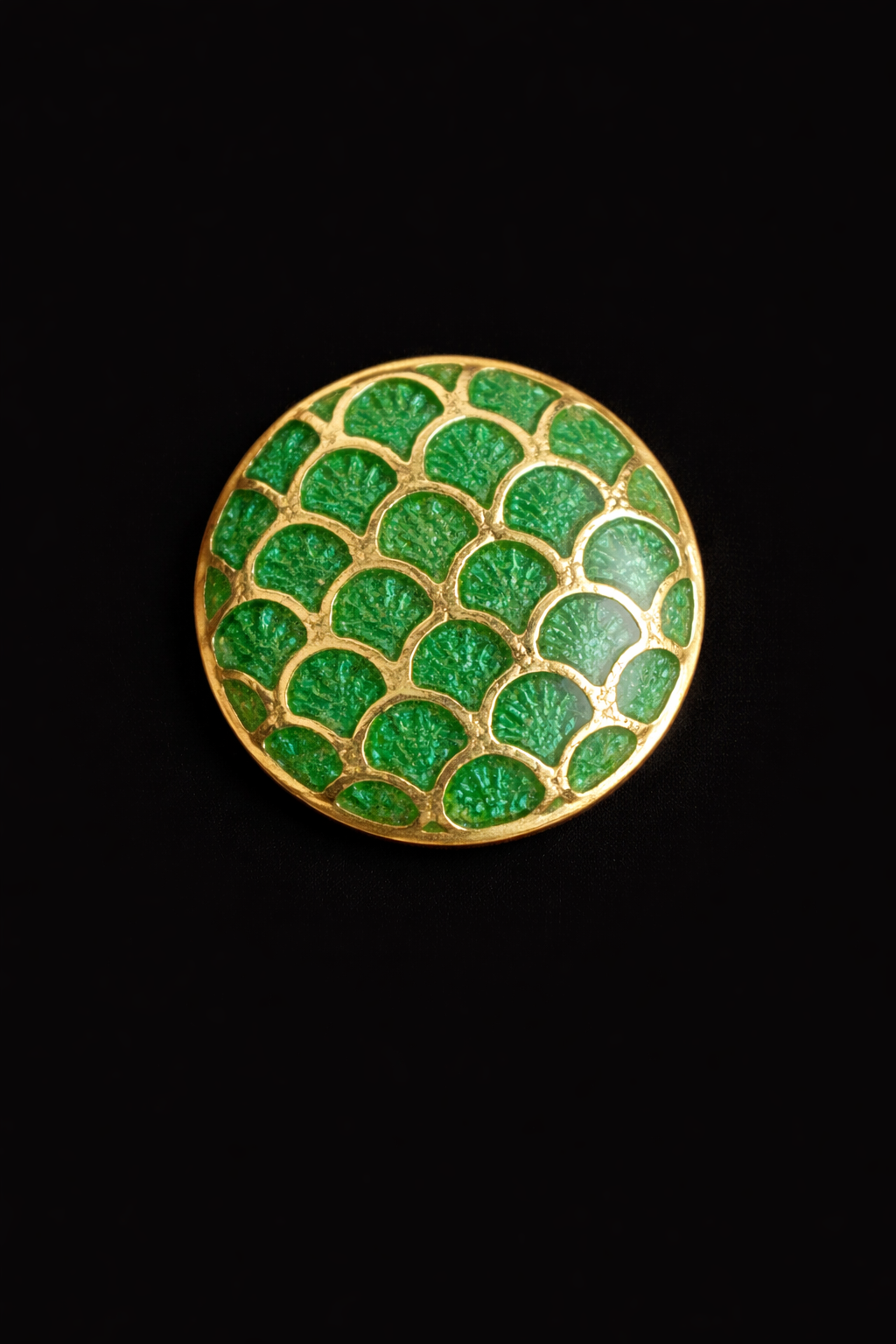 Midnight Mosaic Kurta Button