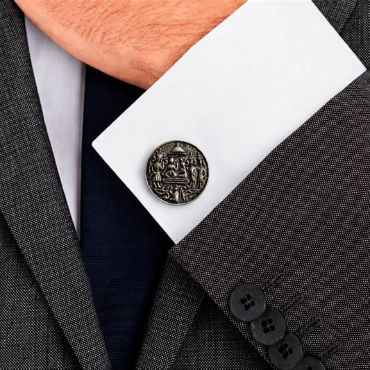 Ramdarbar Tanka Cufflinks