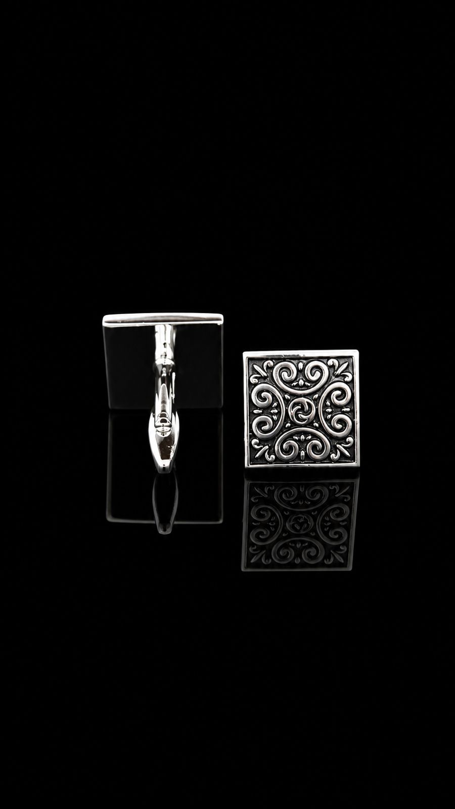 Vintage Regal Scroll Cufflinks