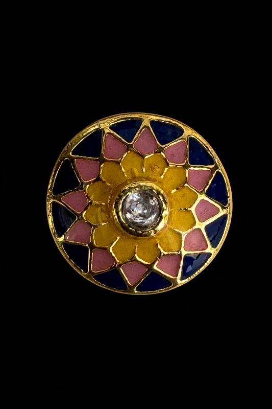Rang Mahal Crystal Kurta Button