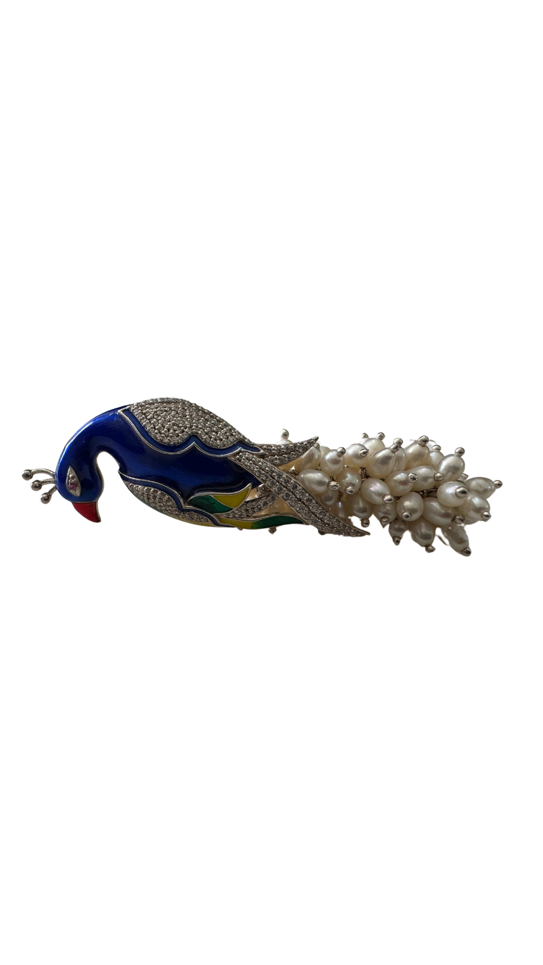 Peacock Brooch