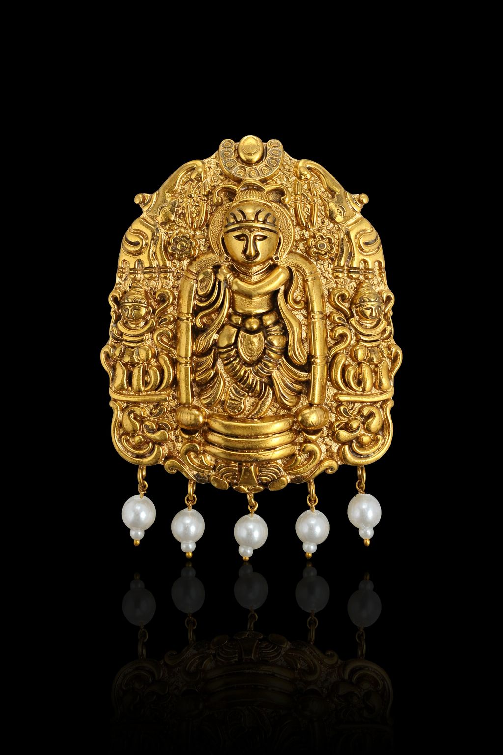 Divine Heritage Temple Brooch