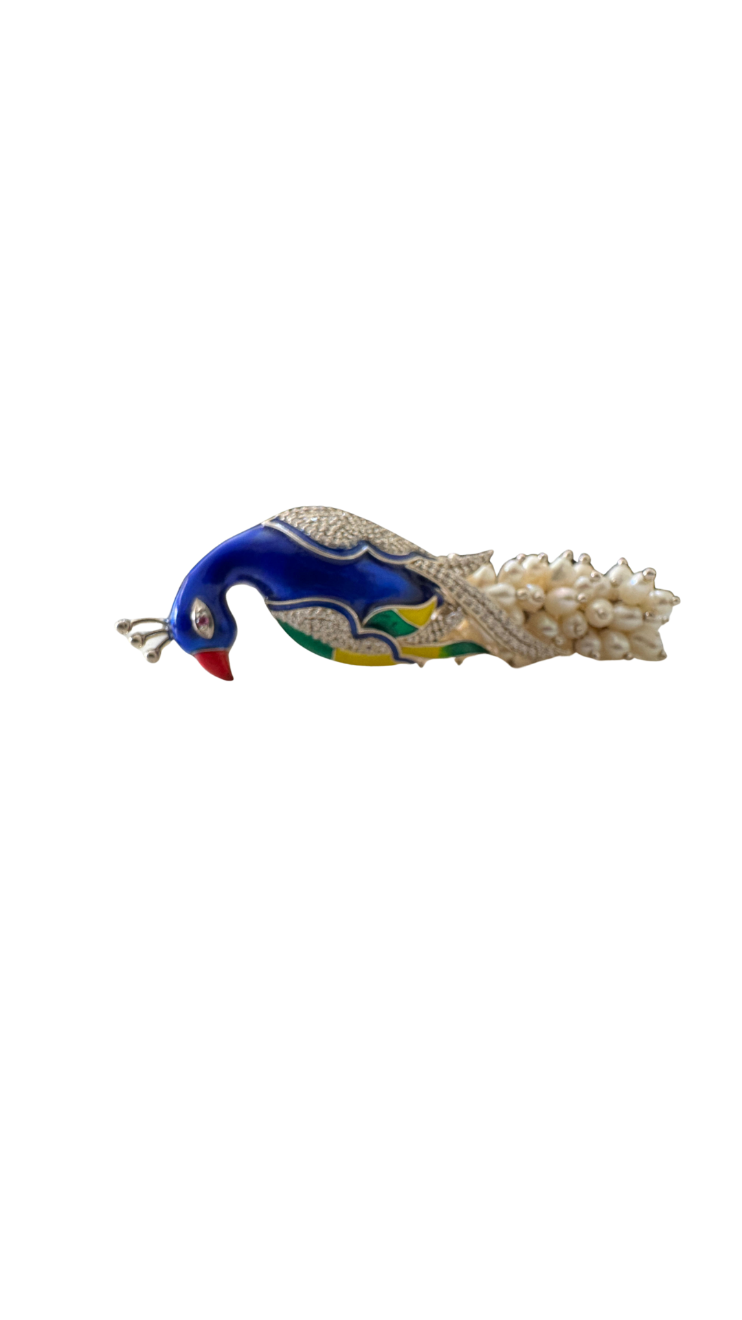 Peacock Brooch