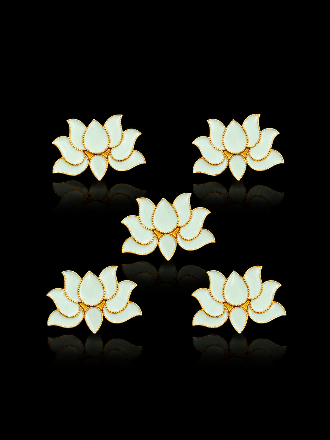 Lotus Kurta Buttons