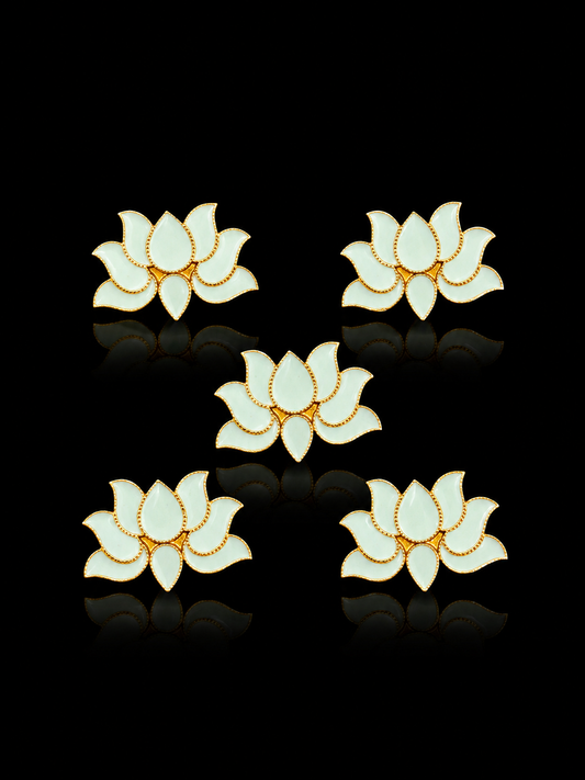 Lotus Kurta Buttons