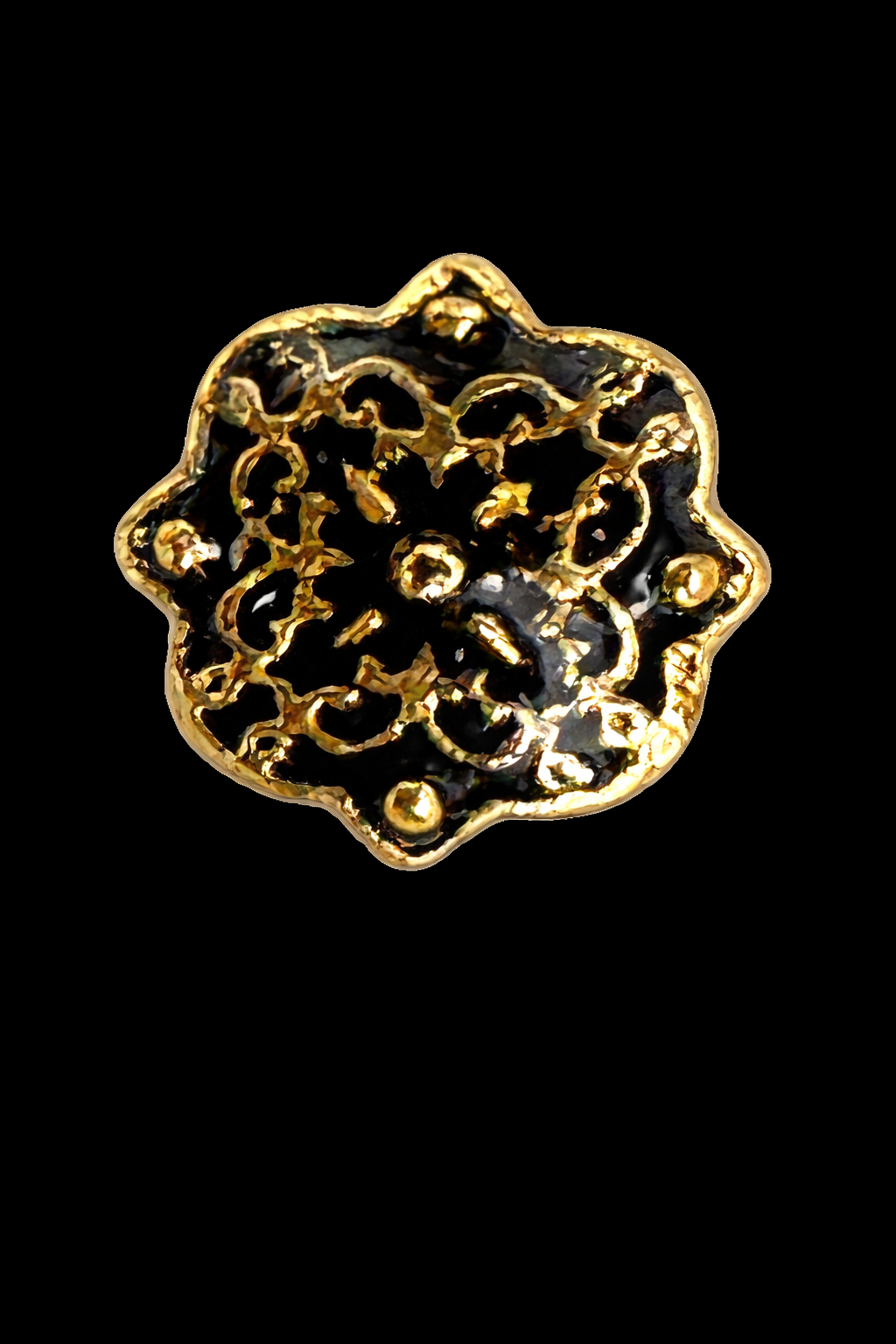 Kamal Enamel Kurta Button