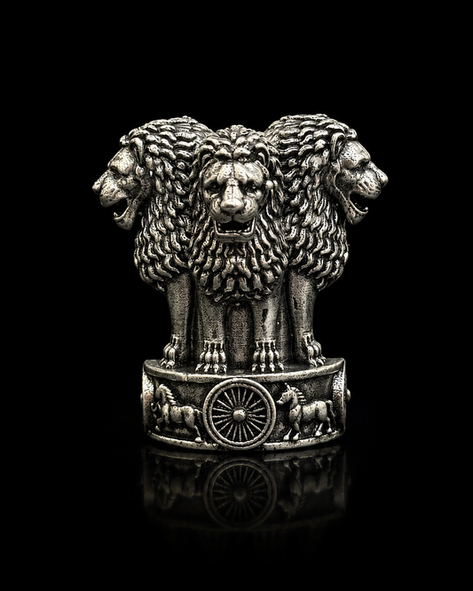 Ashoka Lion Capital Brooch