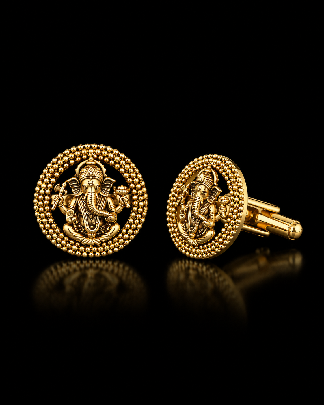 Shri Ganesh Royal Cufflinks