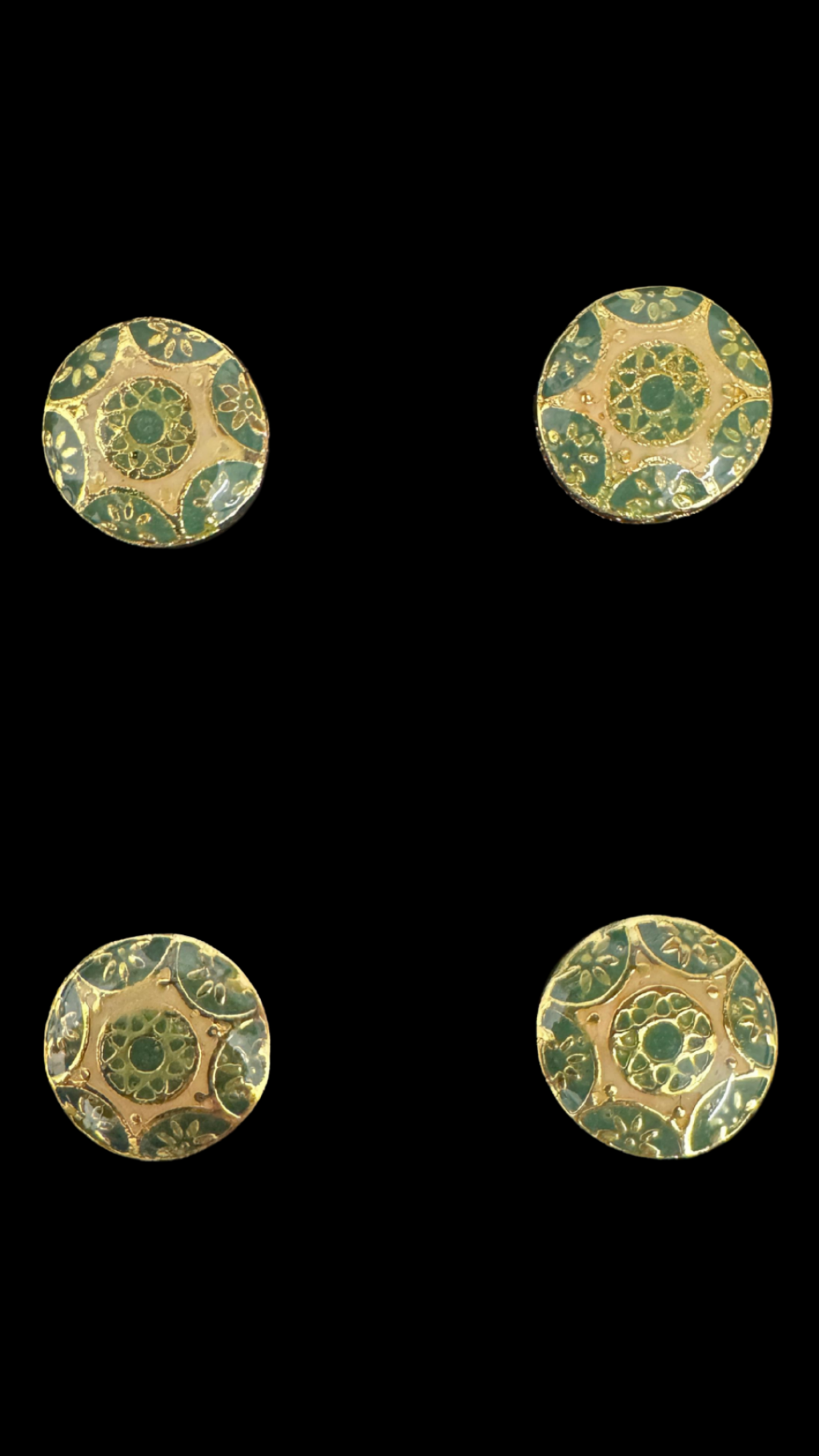 Surya Enamel Kurta Button