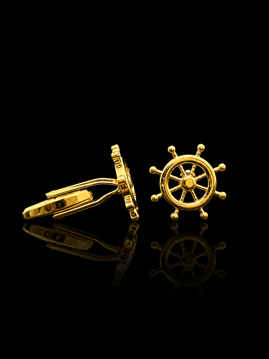 Captain Wheel Cufflinks
