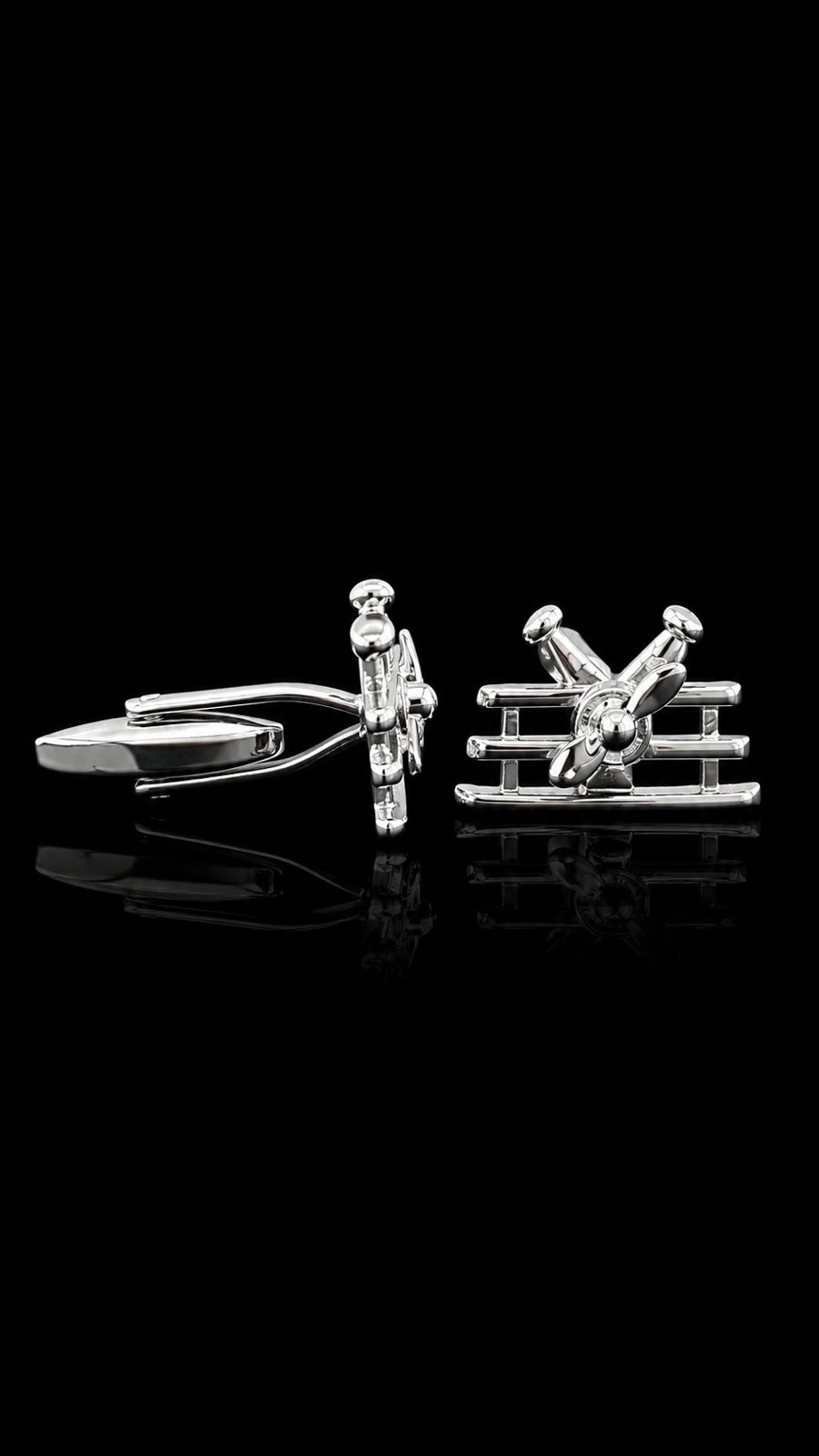 Vintage Airplane Cufflinks