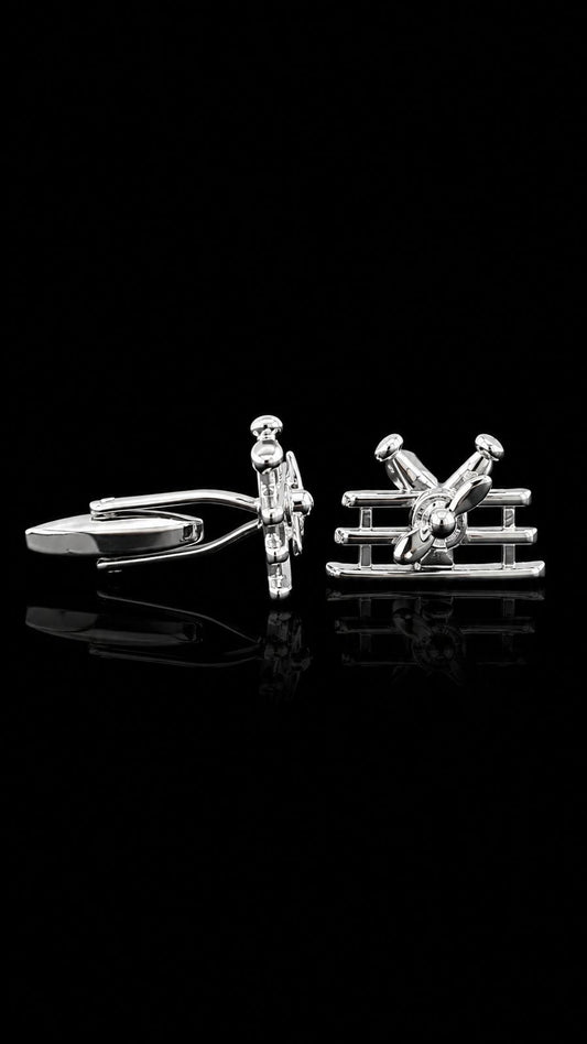 Vintage Airplane Cufflinks