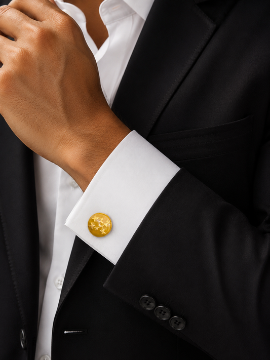 Chloris (Greek for "Goddess of Flowers") Cufflinks