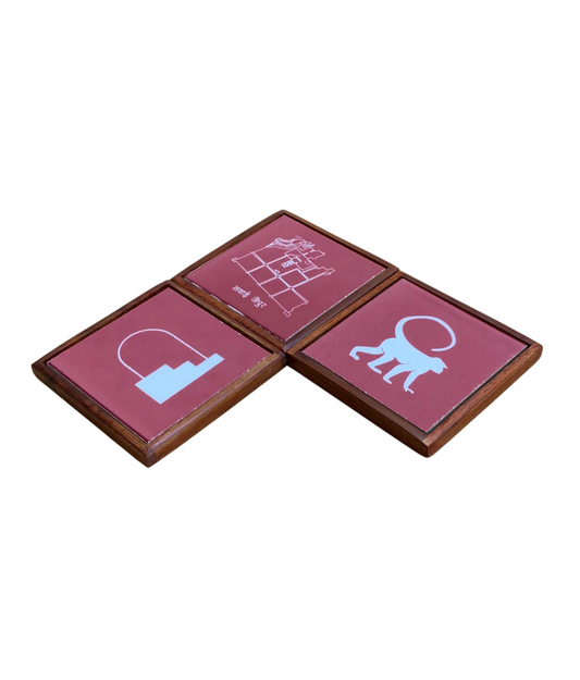 Sawai Trails – Jaipur Coaster Set