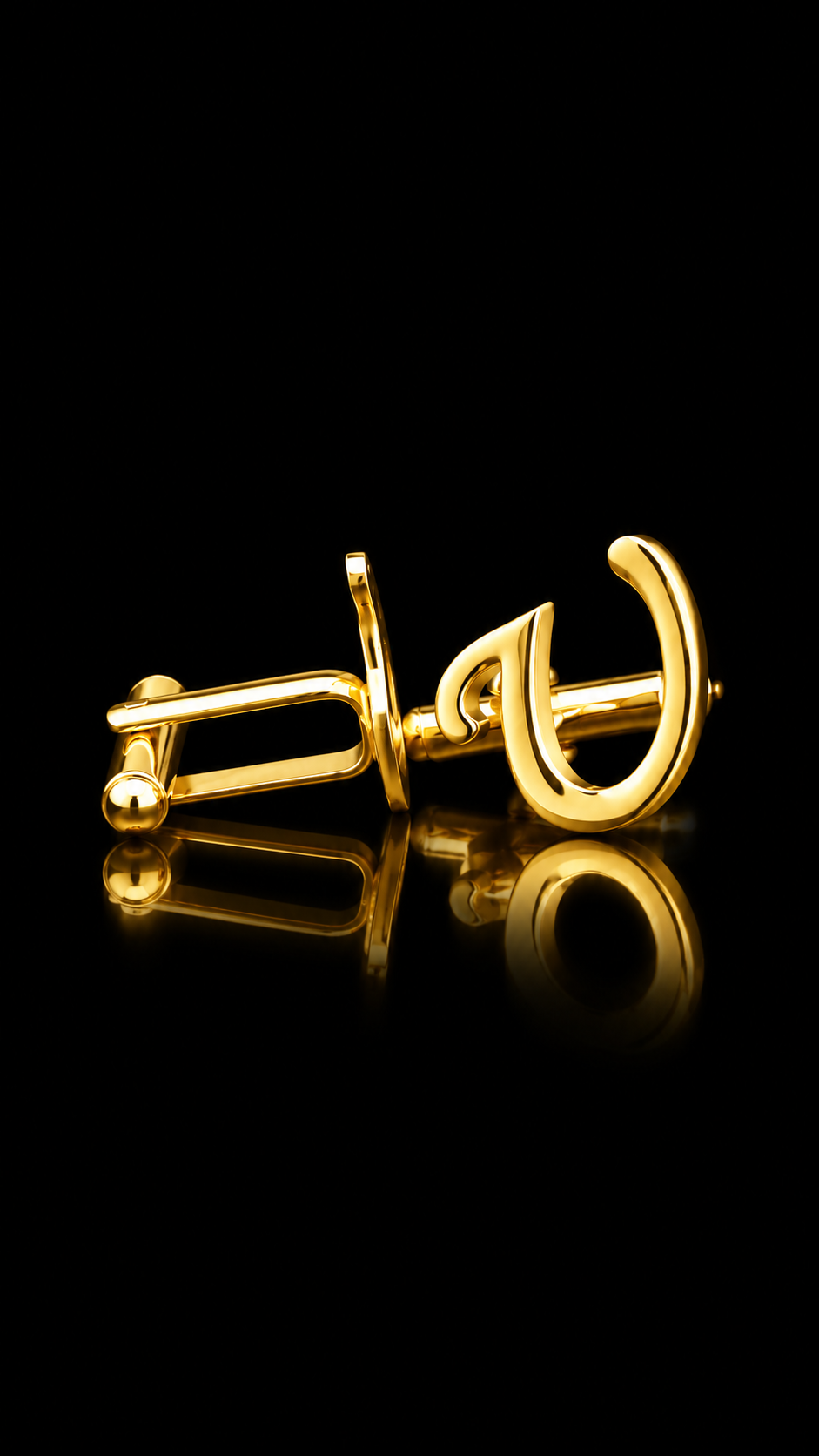 Rajputana Initial "U" Cufflinks