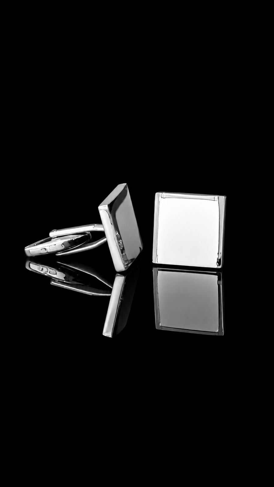 Classic Plain Square Cufflinks