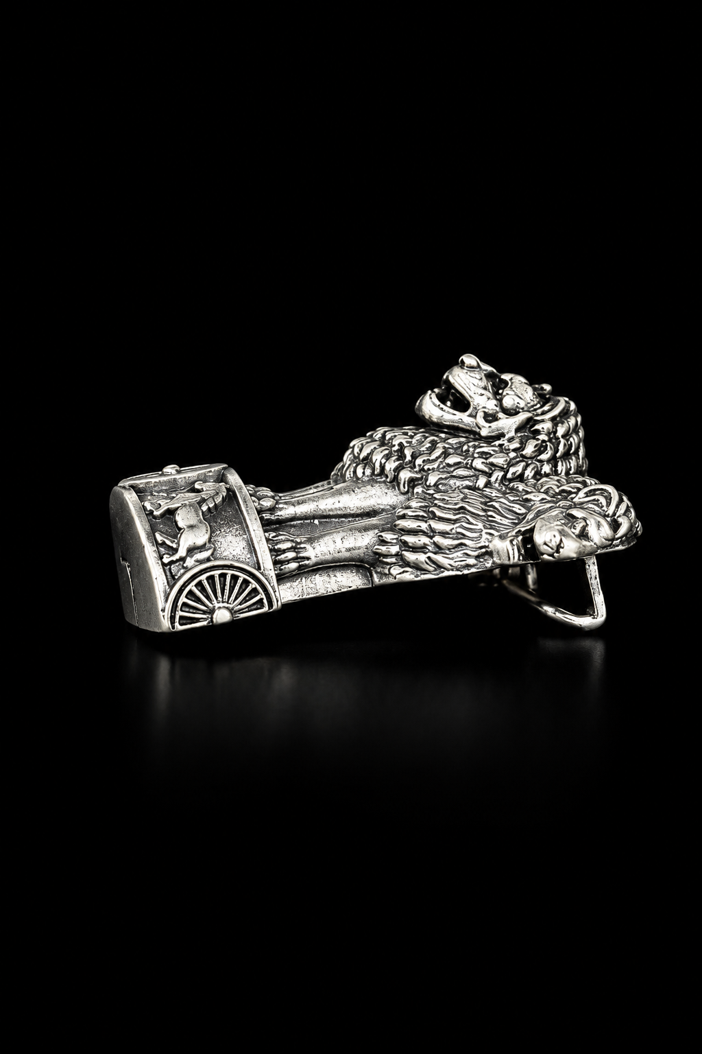Ashoka Lion Capital Brooch