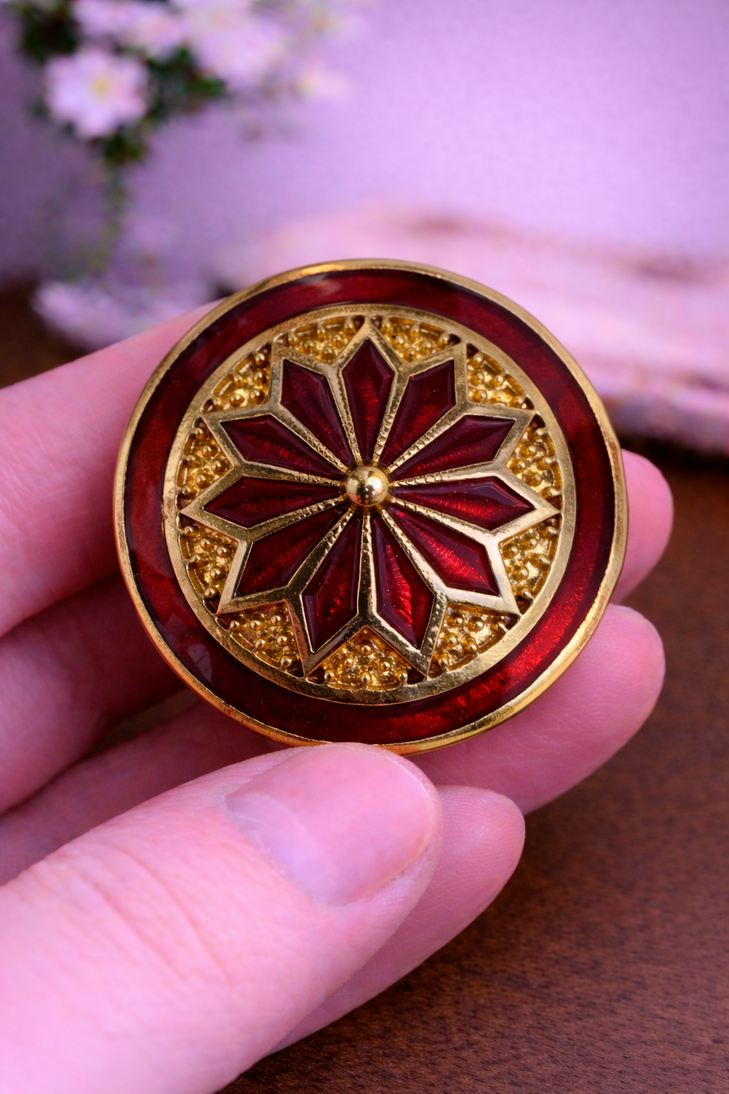 Regal Starburst Bandhgala Button