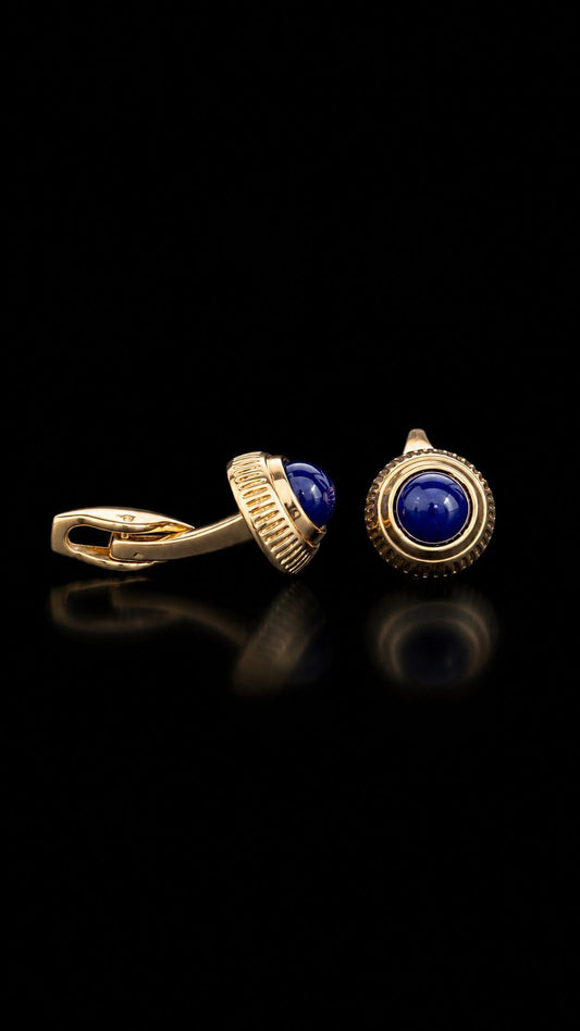 Royal Sapphire Crest Cufflinks