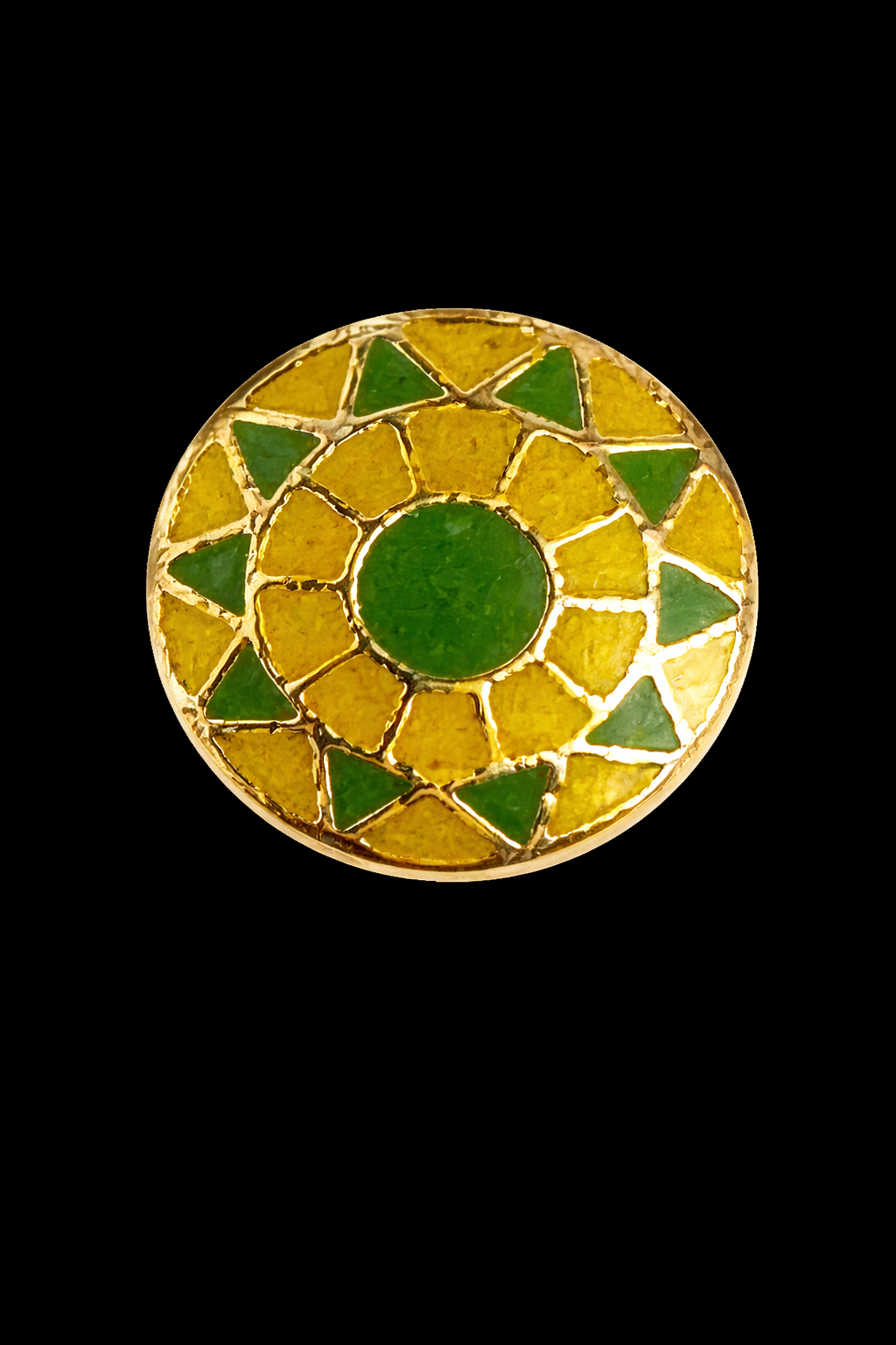 Rangoli Mosaic Kurta Button
