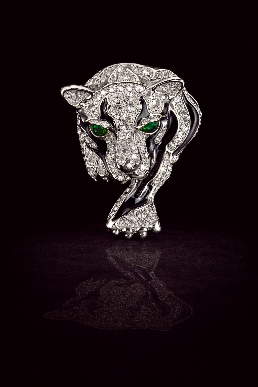 Strike Panther Brooch