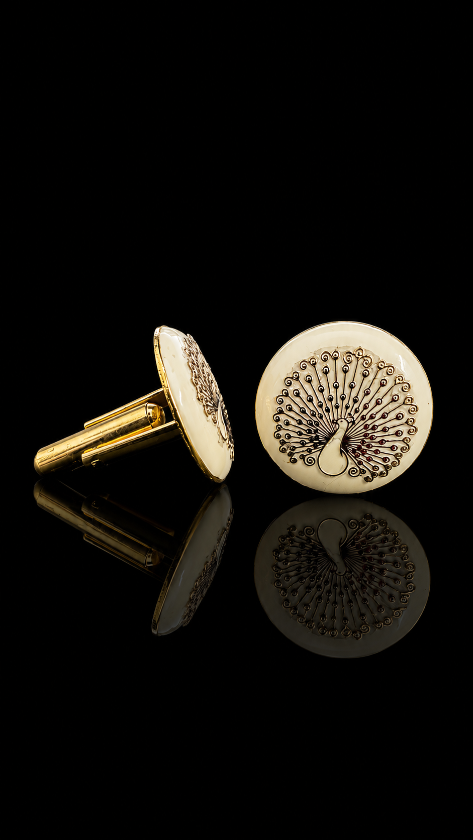 Royal Peacock Cufflinks