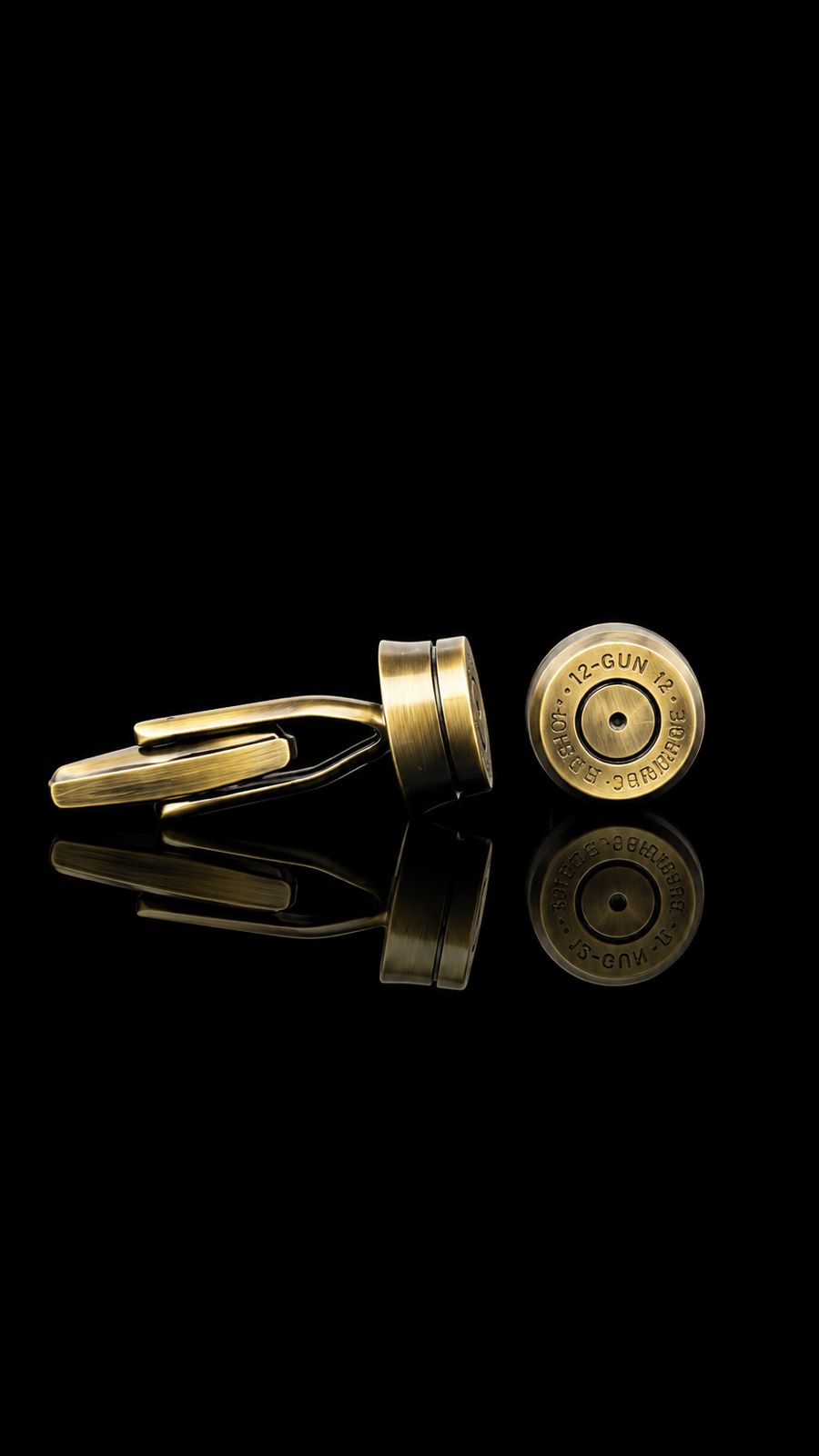 Bullet Cartridge Cufflinks