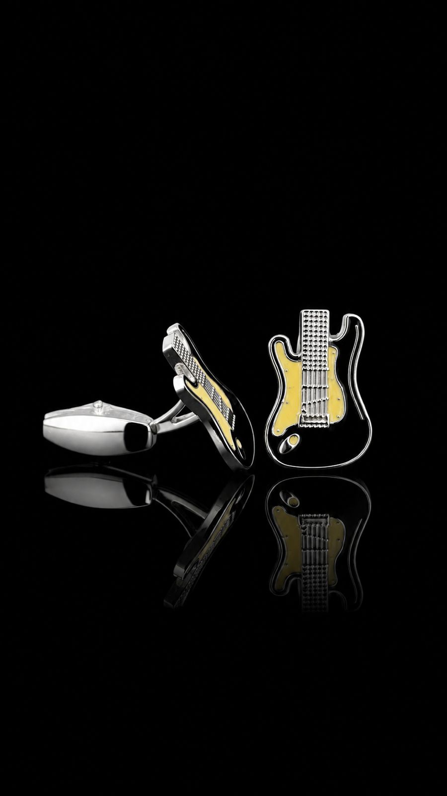 Classic Rock Guitar Cufflinks