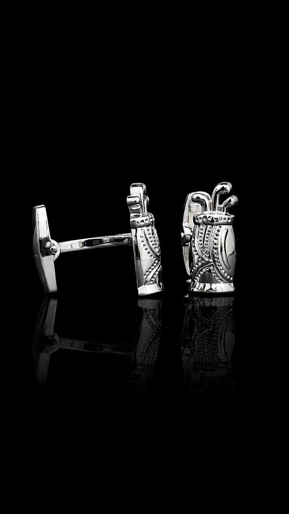 Royal Golf Bag Cufflinks