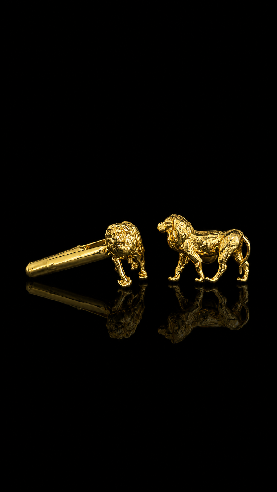 Golden Lion Majesty Cufflinks