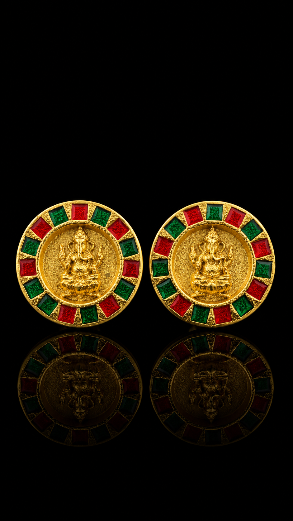 Divine Ganesha Cufflinks