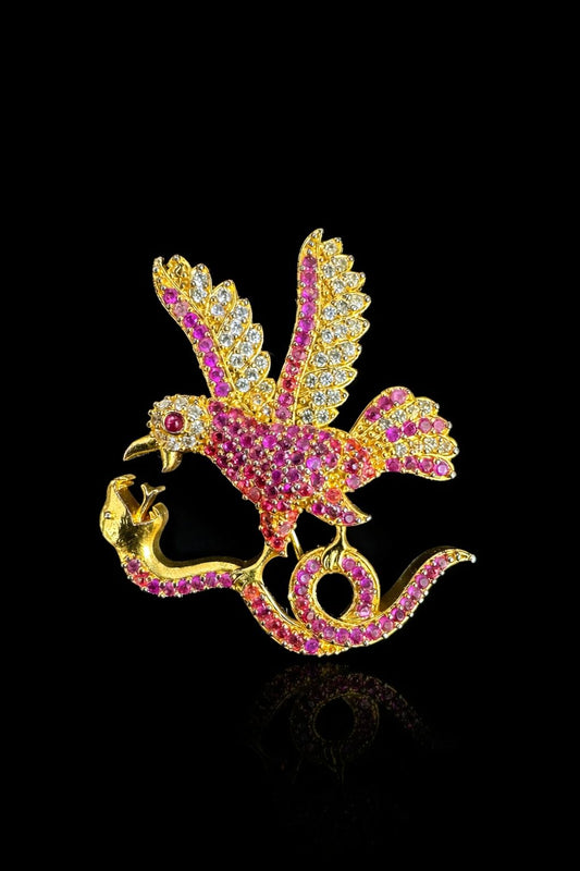 Serpent & Sparrow Royale Brooch