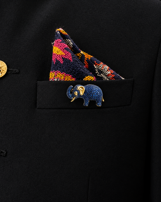 Regal Elephant Brooch