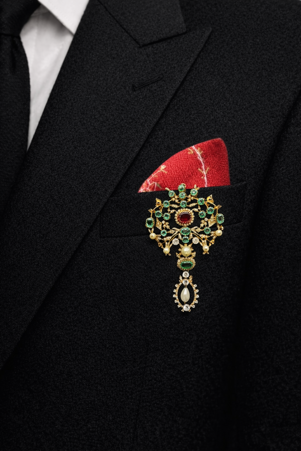 Royal Crest Brooch