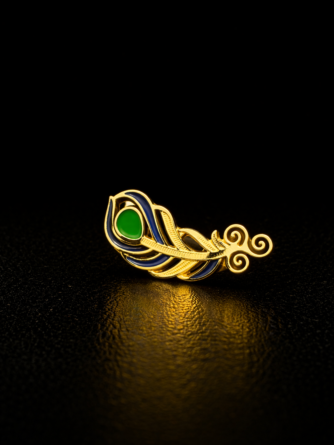 Peacock Grace Brooch