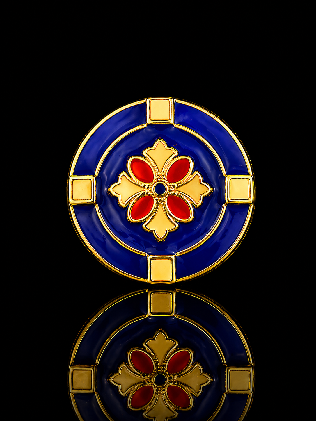 Regal Medallion Brooch